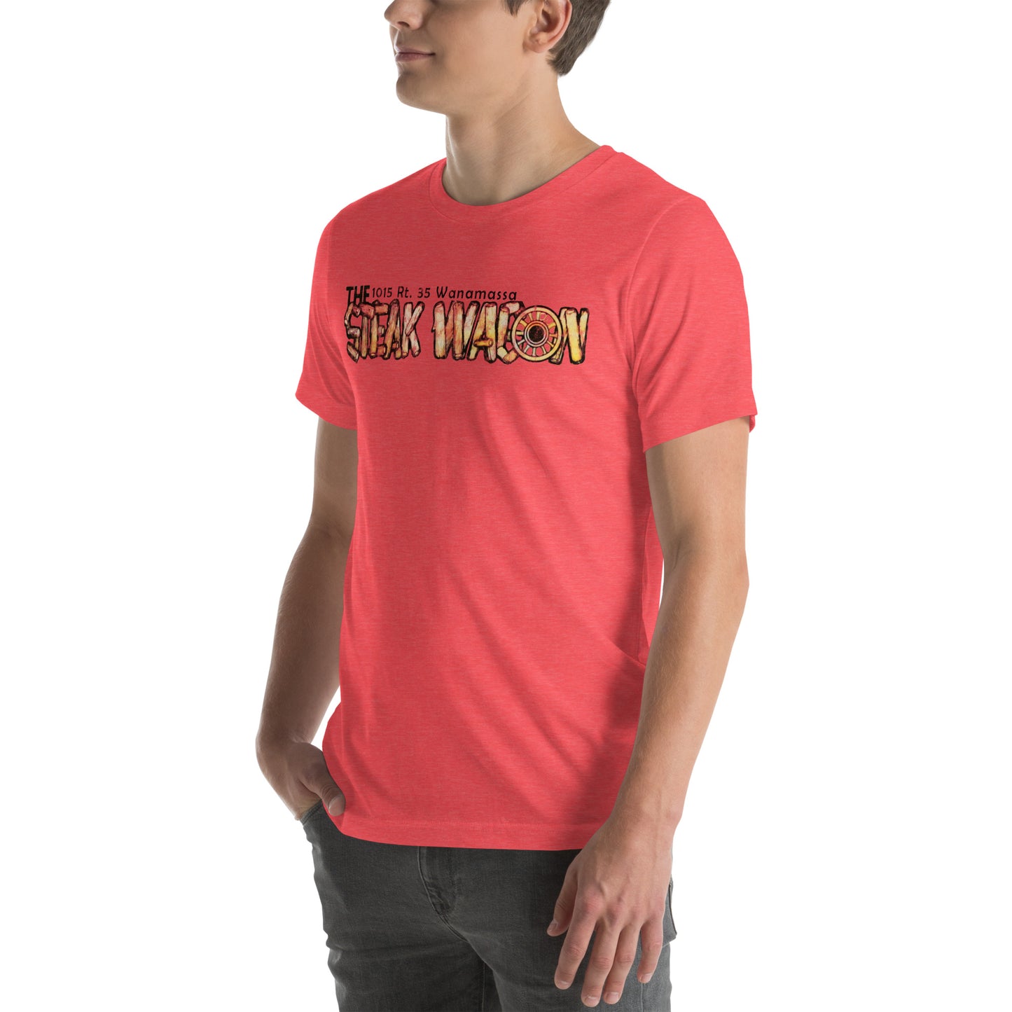 The Steak Wagon - WANAMASSA - Unisex t-shirt