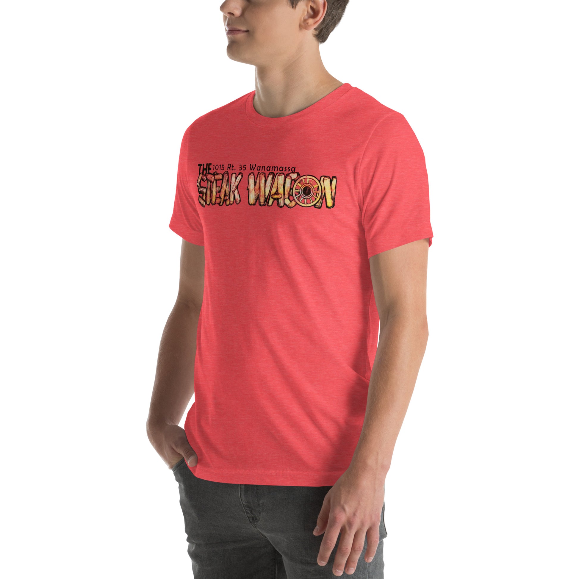 The Steak Wagon - WANAMASSA - Unisex t-shirt