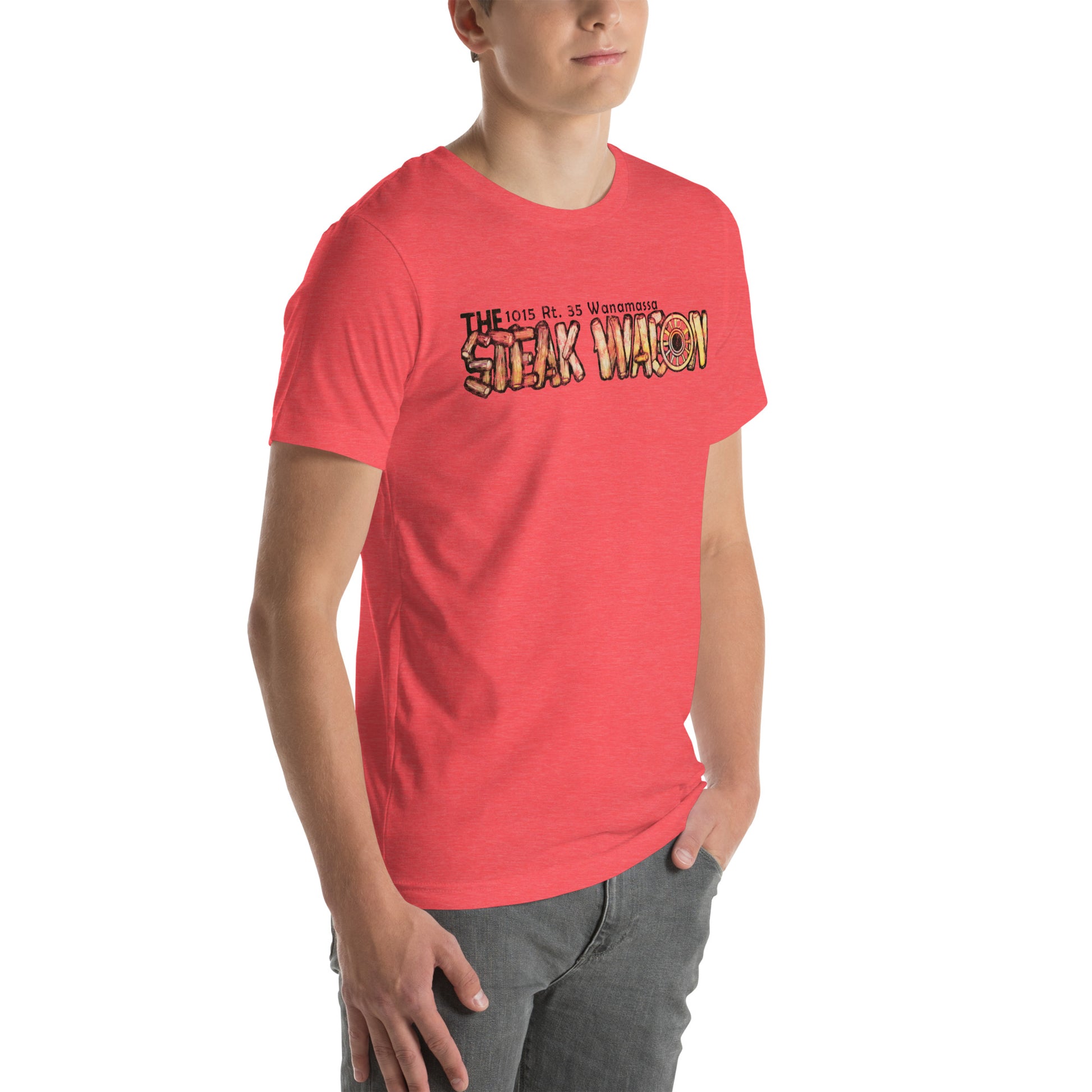 The Steak Wagon - WANAMASSA - Unisex t-shirt