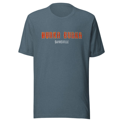 HUNKA BUNKA - SAYREVILLE - Short sleeve t-shirt Heather Slate