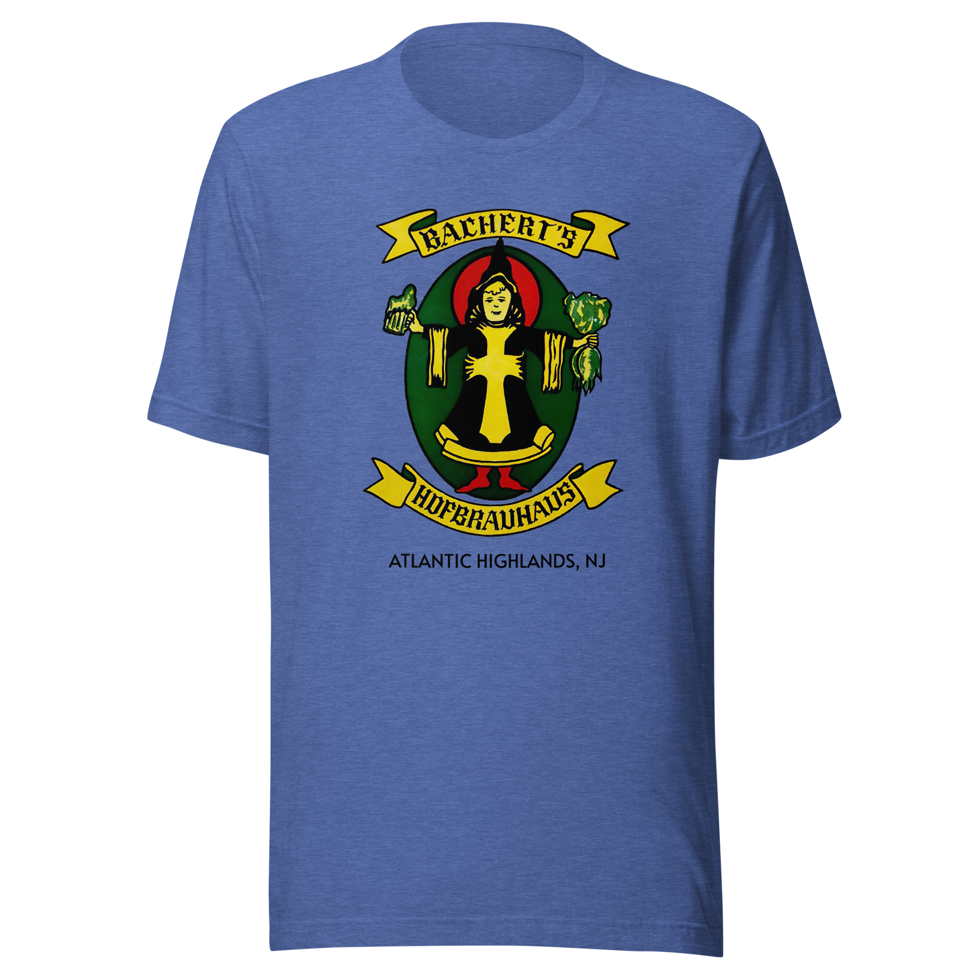 Hofbrauhaus - ATLANTIC HIGHLANDS - Unisex t-shirt Heather True Royal