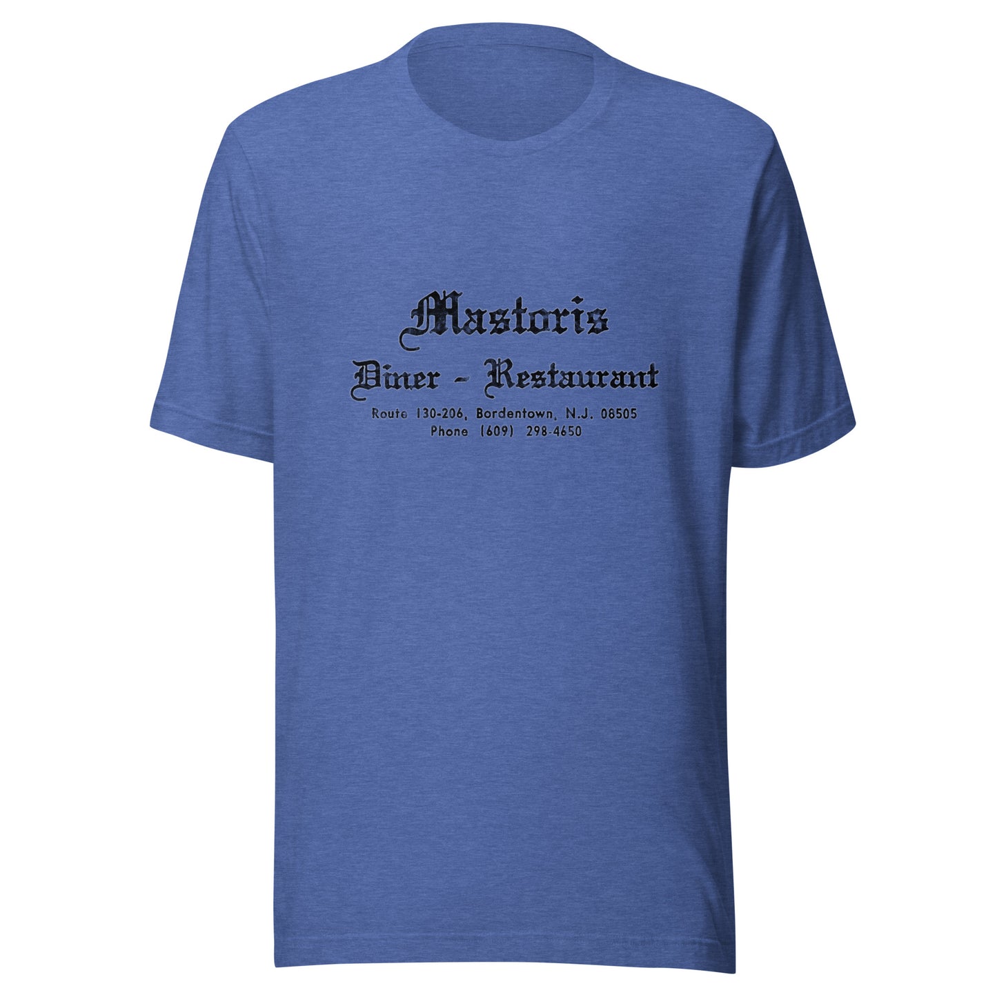 Mastoris - BORDENTOWN - Unisex t-shirt Heather True Royal