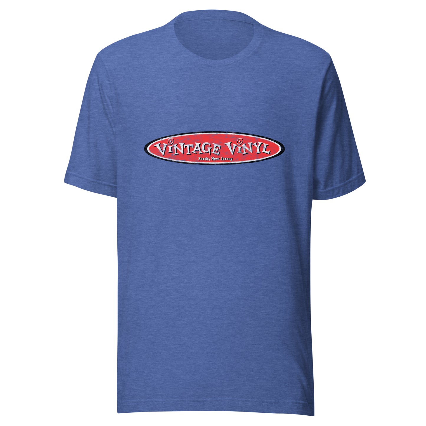 Vintage Vinyl - FORDS - Unisex t-shirt Heather True Royal