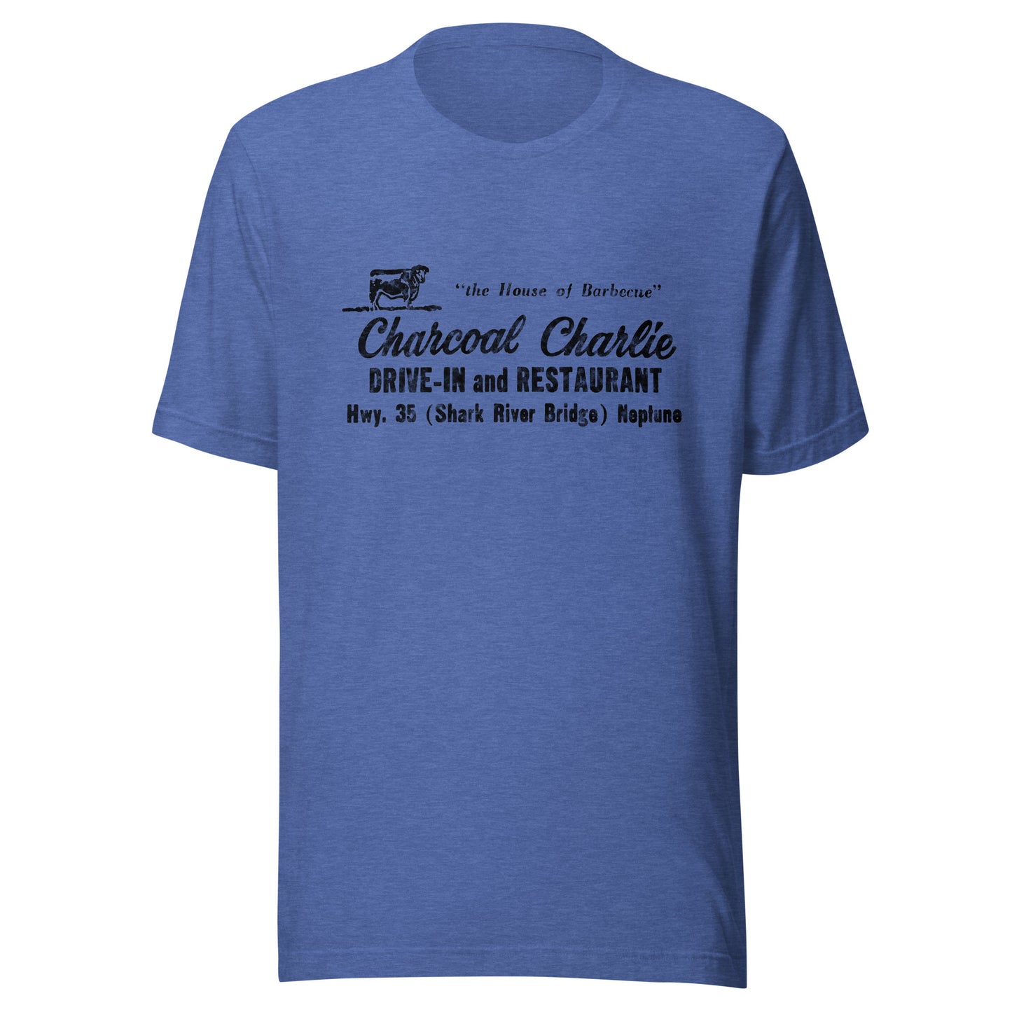 Charcoal Charlie - NEPTUNE - Unisex t-shirt Heather True Royal