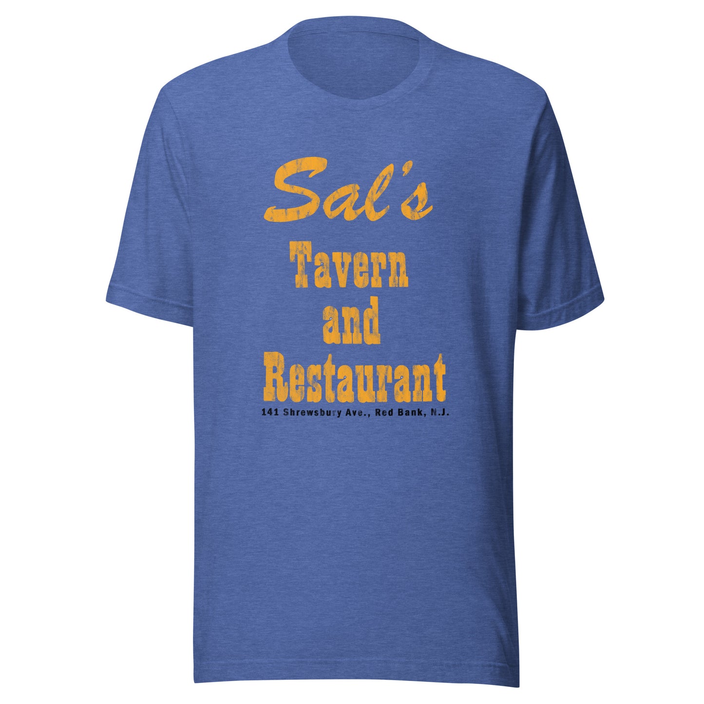 Sal's Tavern - RED BANK - Unisex t-shirt Heather True Royal