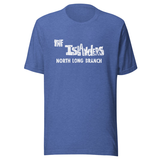 The Islanders - LONG BRANCH - Unisex t-shirt Heather True Royal