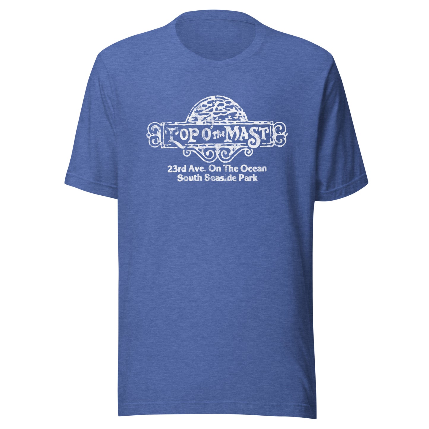 Top O' The Mast - SEASIDE PARK - Unisex t-shirt Heather True Royal
