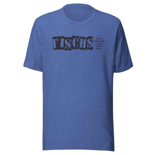 Fisch's - ASBURY PARK - Unisex t-shirt Heather True Royal