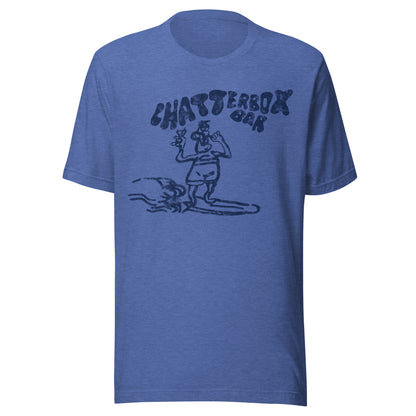 The Original Chatterbox Bar - SEASIDE HEIGHTS - Unisex t-shirt Heather True Royal