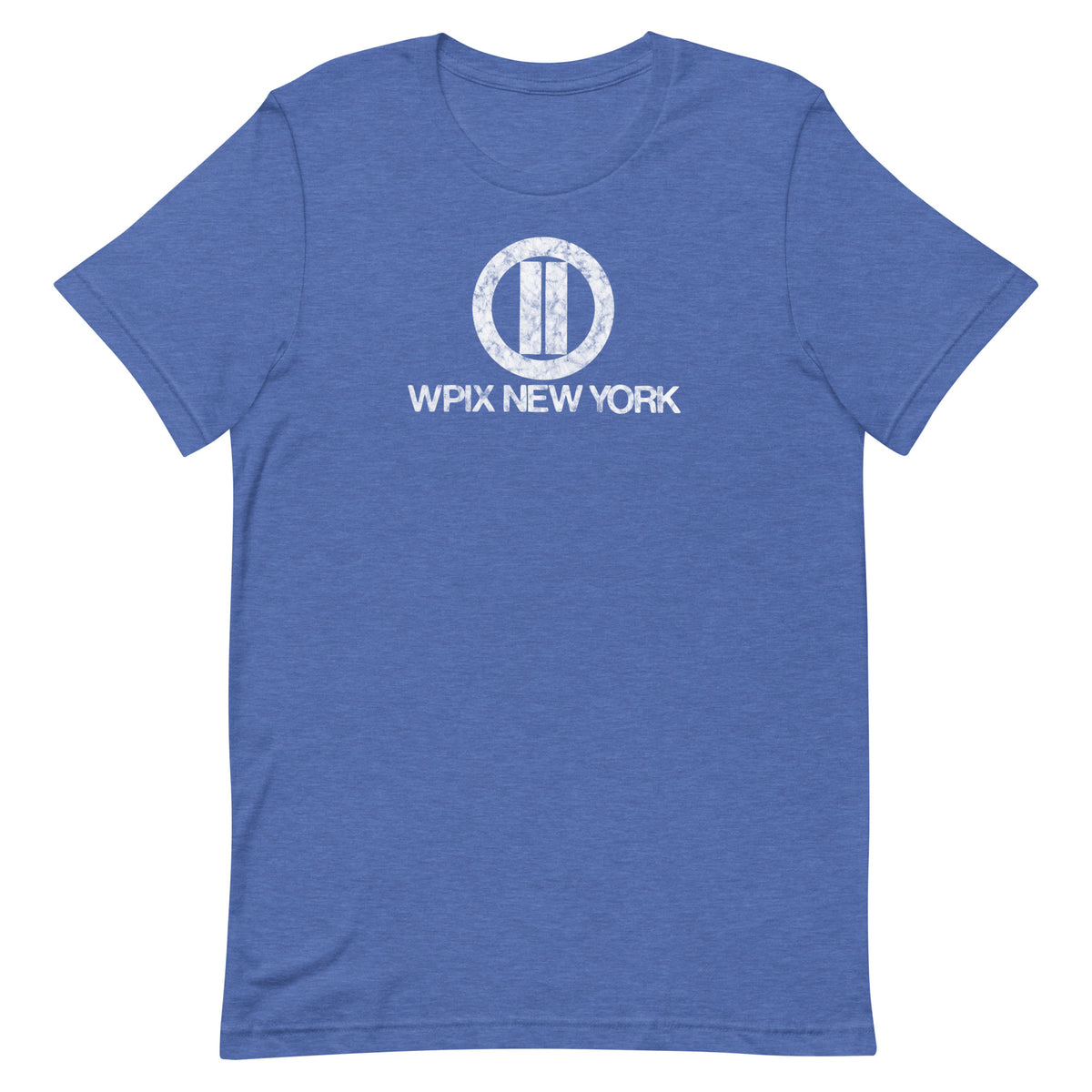 WPIX 11 New York - Unisex t-shirt Heather True Royal