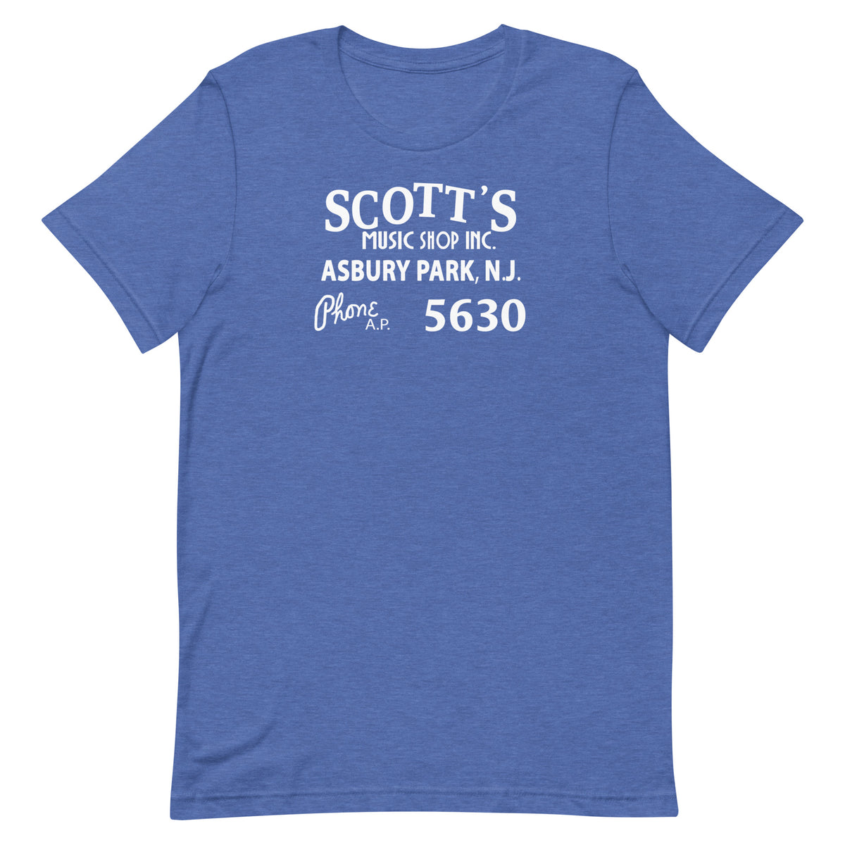 Scott's Music Shop - ASBURY PARK - Short-Sleeve Unisex T-Shirt