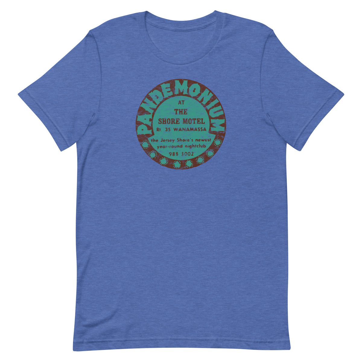 Pandemonium (at the Shore Motel) - WANAMASSA - Unisex t-shirt