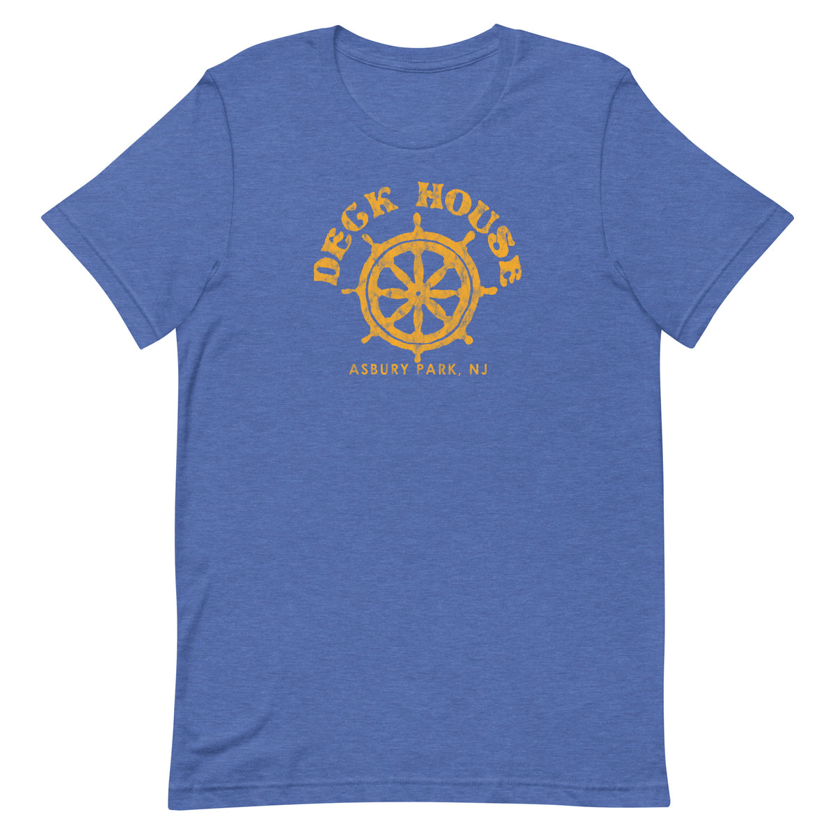 Deck House - ASBURY PARK - Unisex t-shirt Heather True Royal