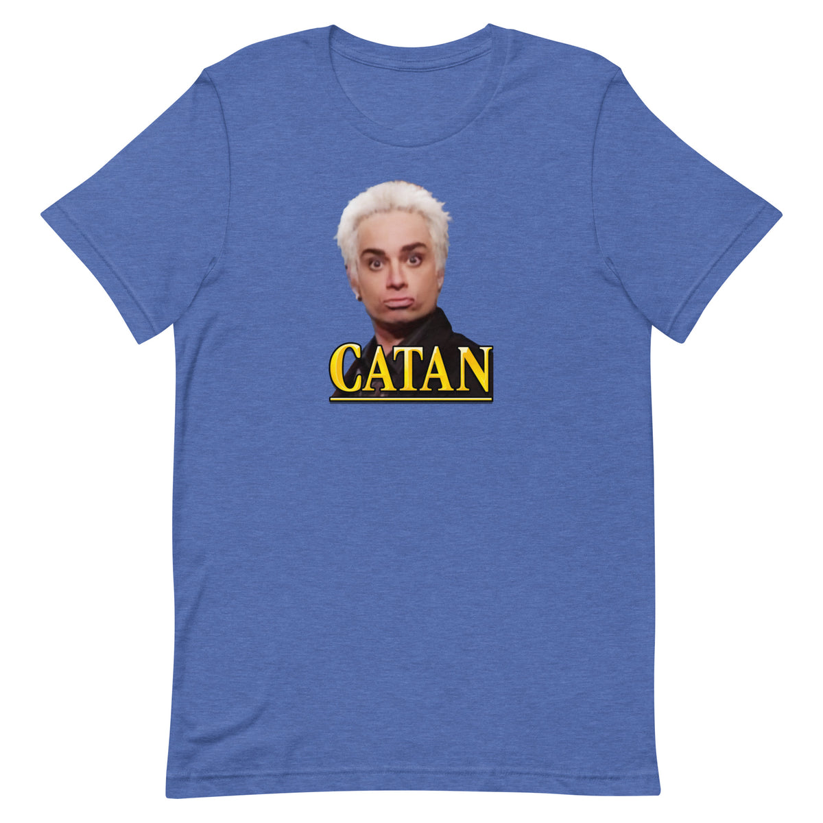 Kattan x Catan - Unisex t-shirt Heather True Royal