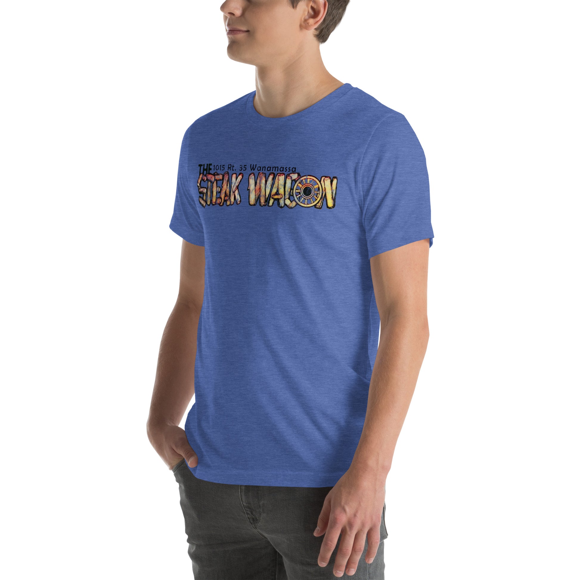 The Steak Wagon - WANAMASSA - Unisex t-shirt