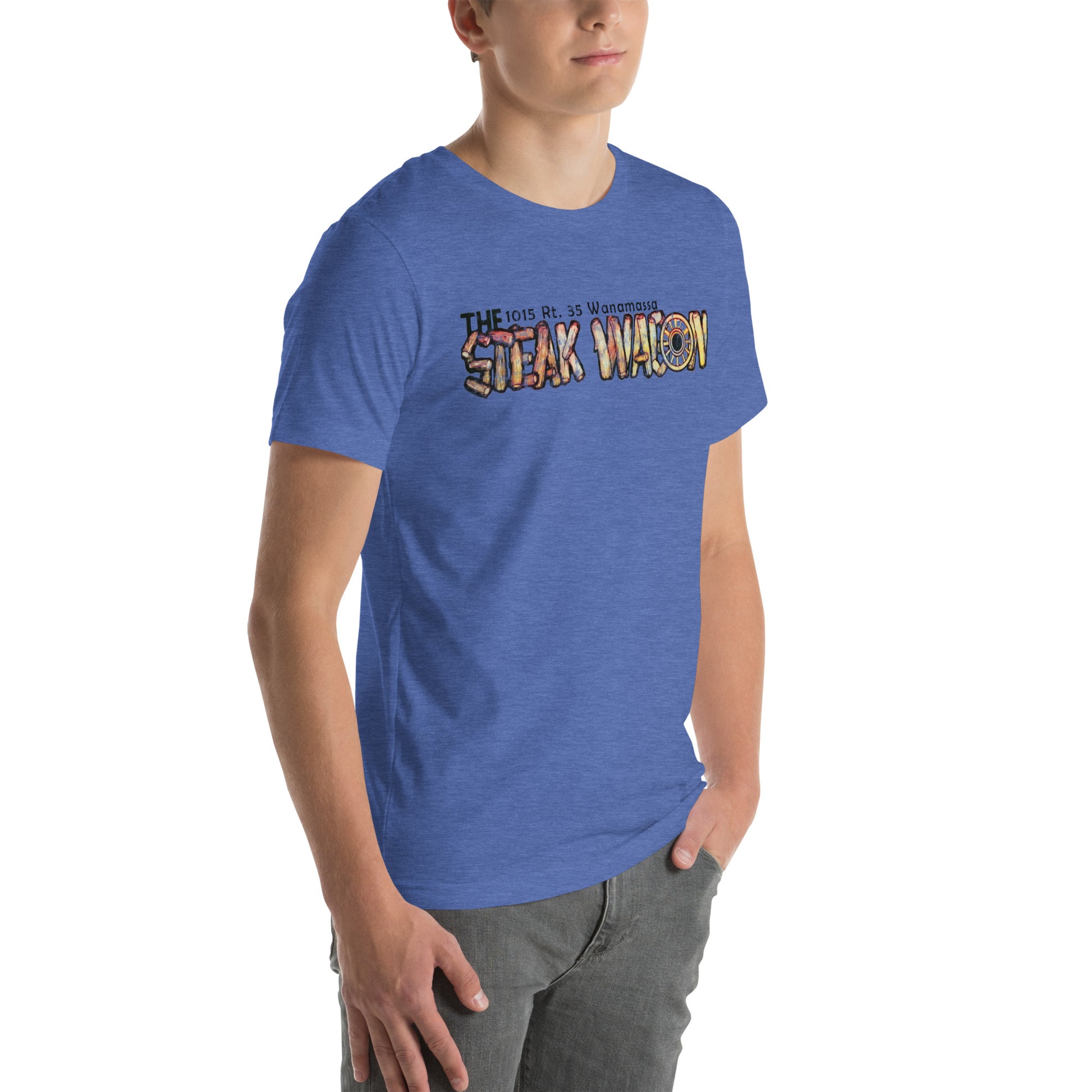 The Steak Wagon - WANAMASSA - Unisex t-shirt