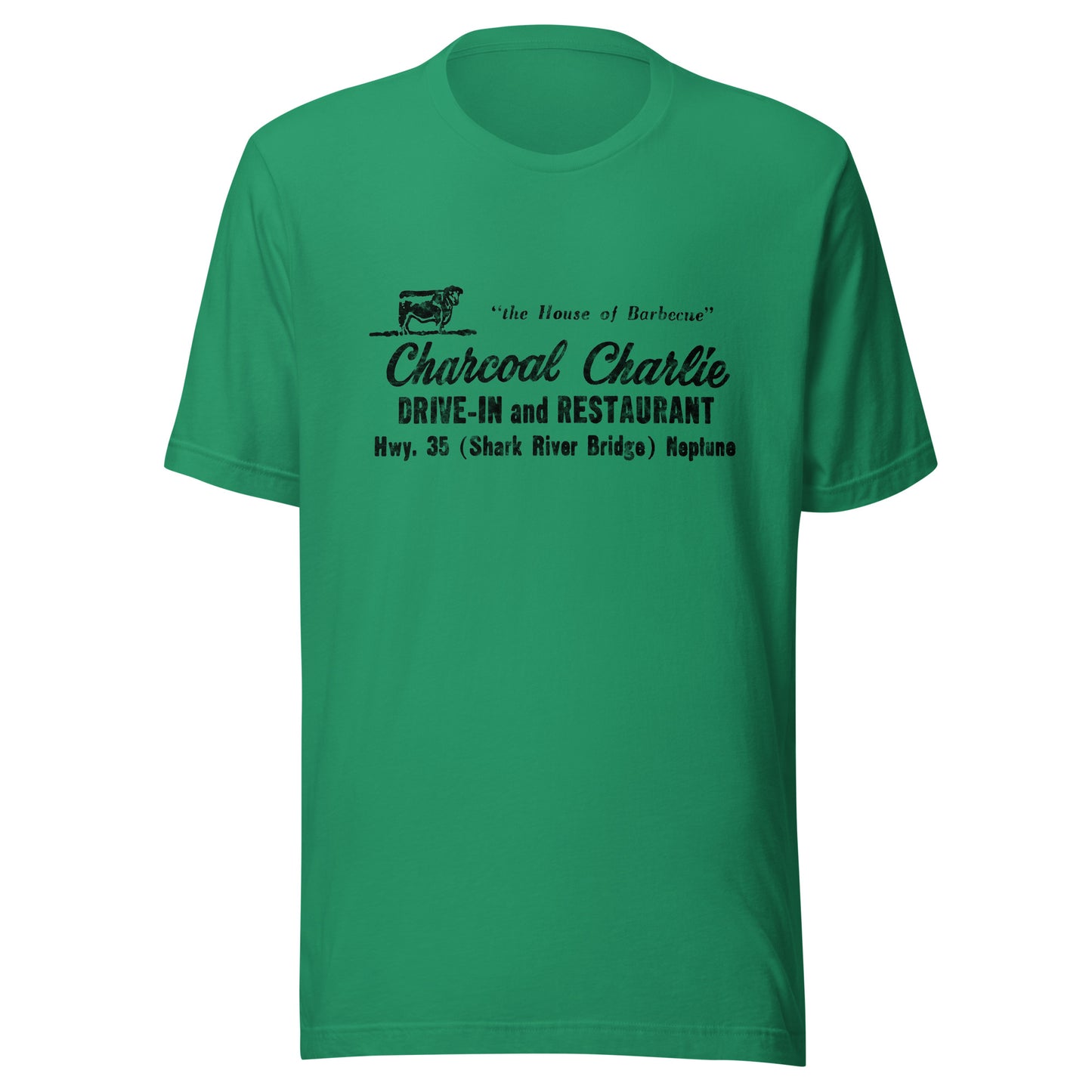 Charcoal Charlie - NEPTUNE - Unisex t-shirt Kelly