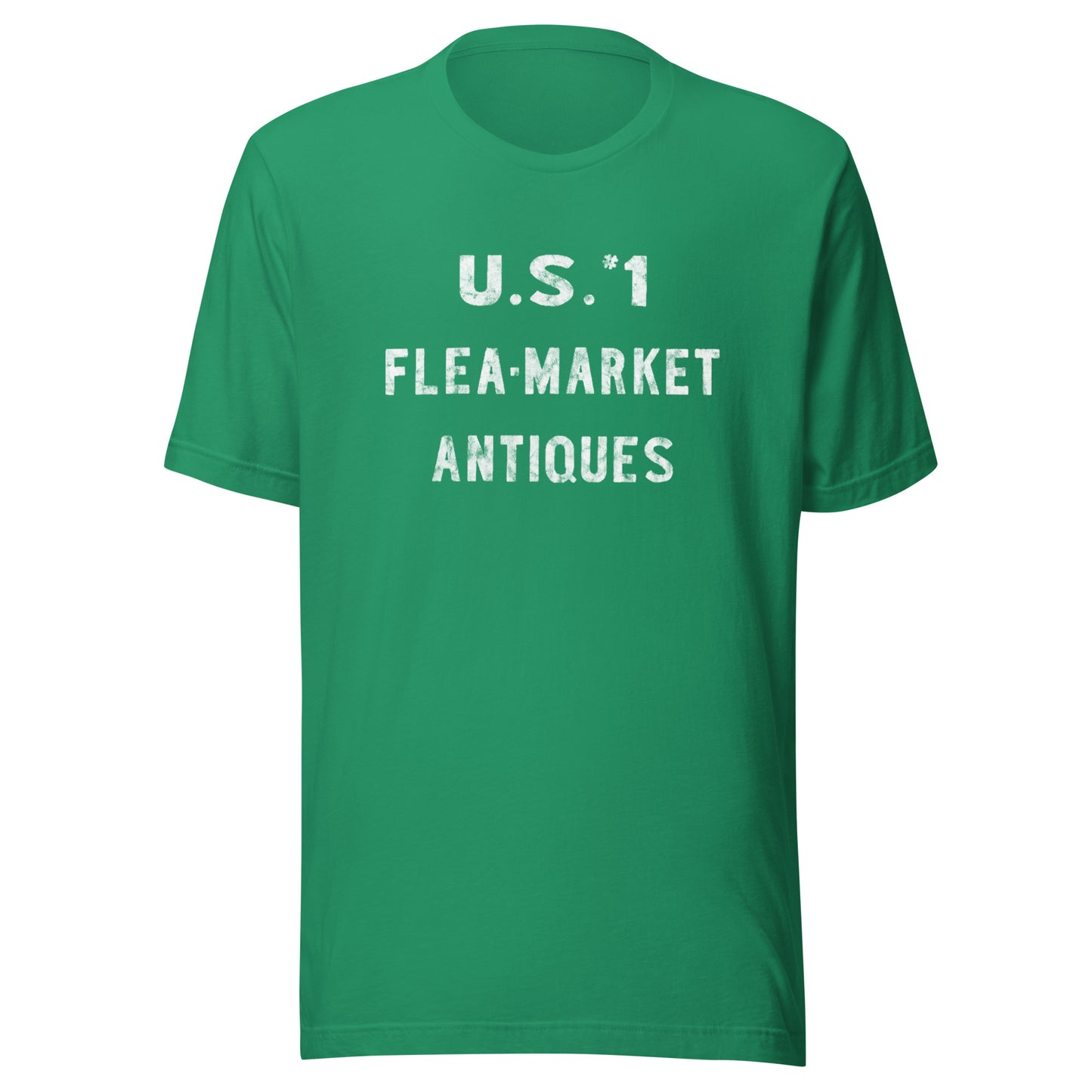 U.S. #1 Flea Market - NEW BRUNSWICK - Unisex t-shirt Kelly