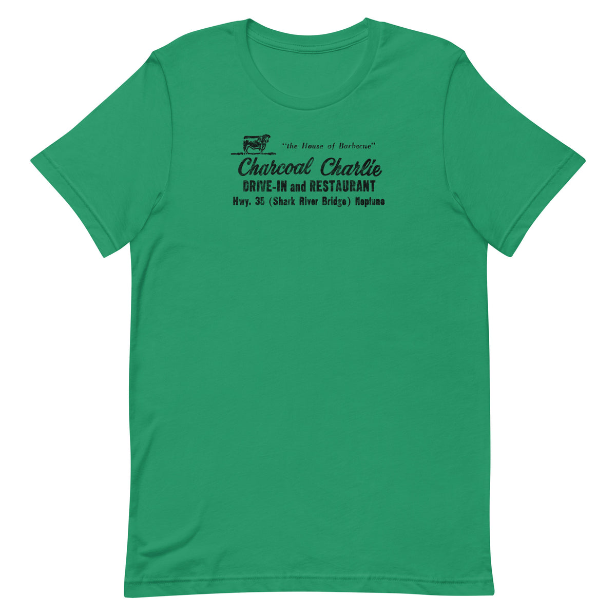 Charcoal Charlie - NEPTUNE - Unisex t-shirt Kelly
