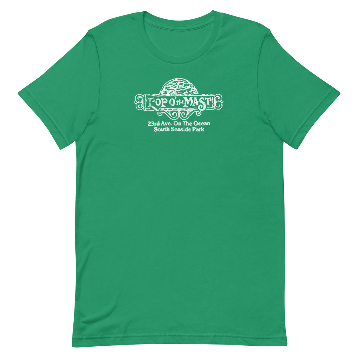 Top O' The Mast - SEASIDE PARK - Unisex t-shirt Kelly