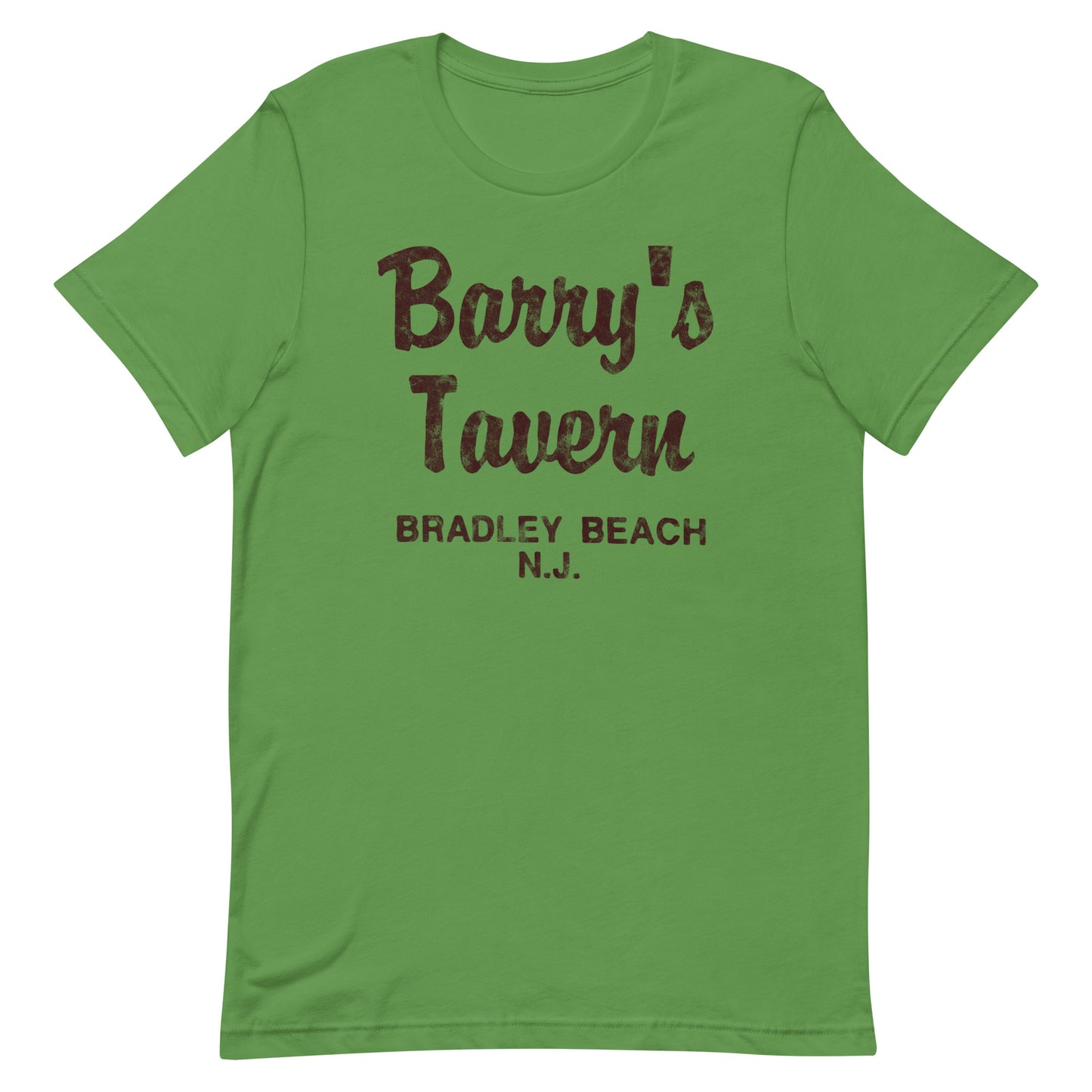 Barry's Tavern - BRADLEY BEACH - Unisex t-shirt Leaf