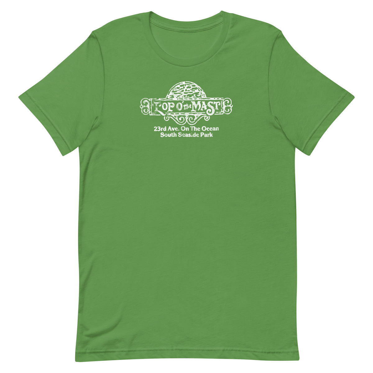 Top O' The Mast - SEASIDE PARK - Unisex t-shirt Leaf