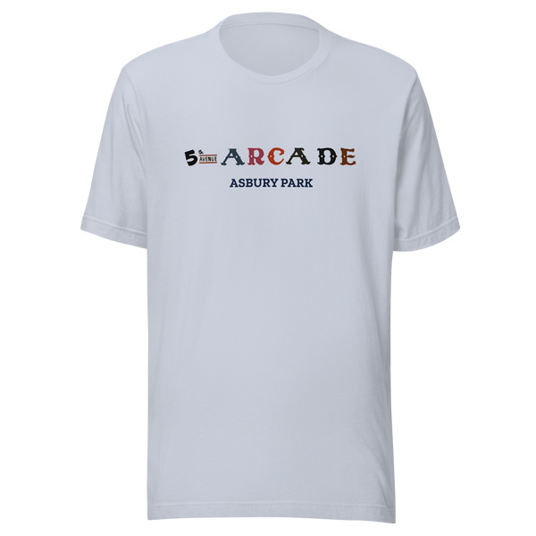 5th Avenue Arcade - ASBURY PARK - Unisex t-shirt