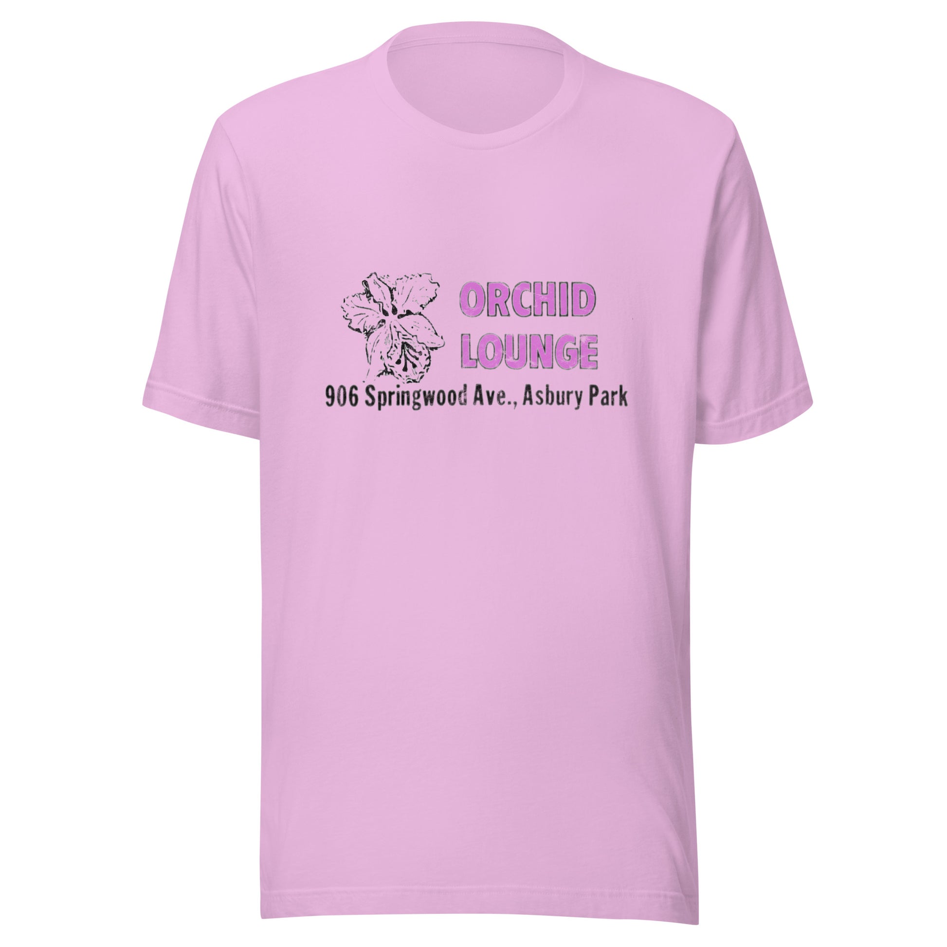 Orchid Lounge - ASBURY PARK - Unisex t-shirt Lilac