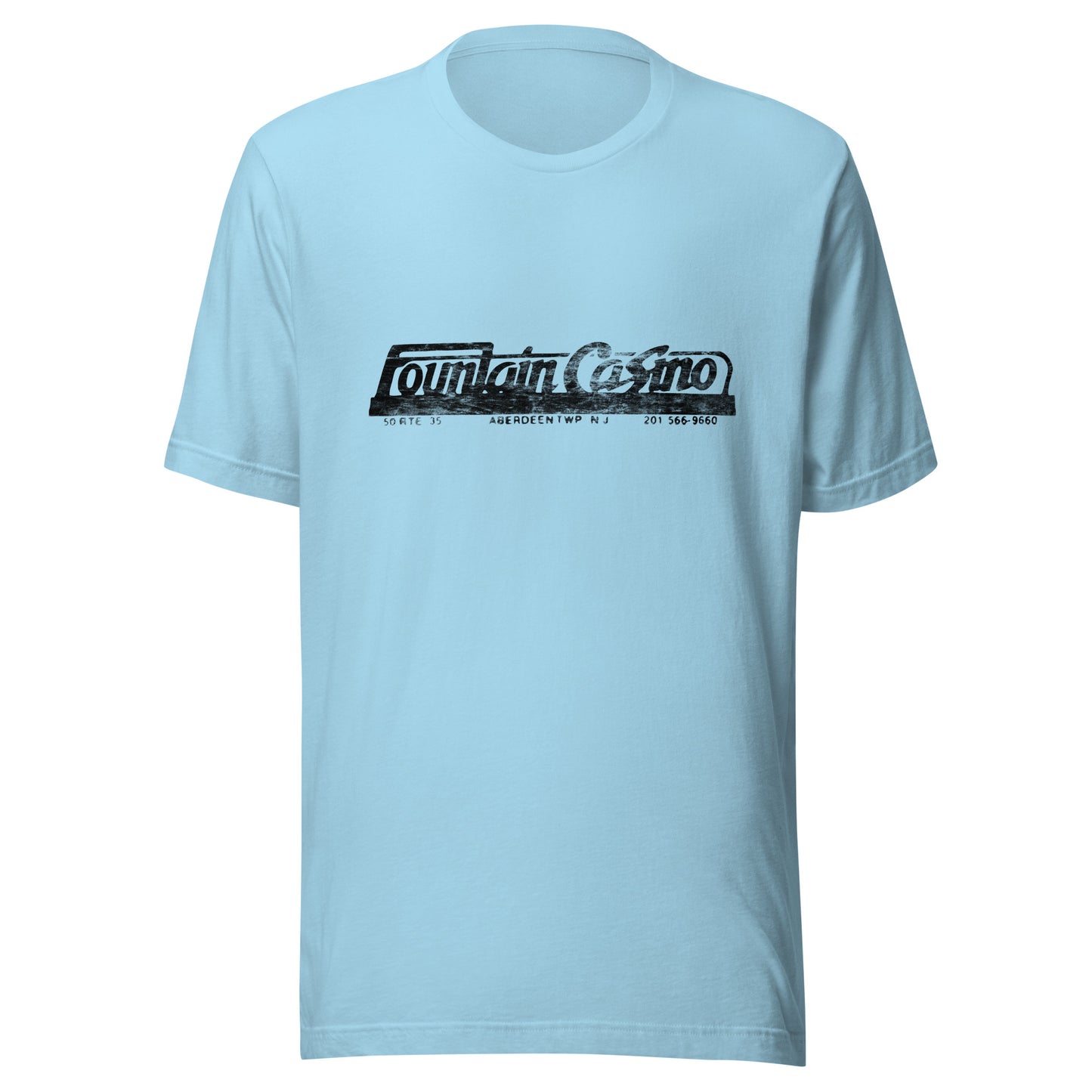 Fountain Casino - ABERDEEN - Unisex t-shirt Ocean Blue