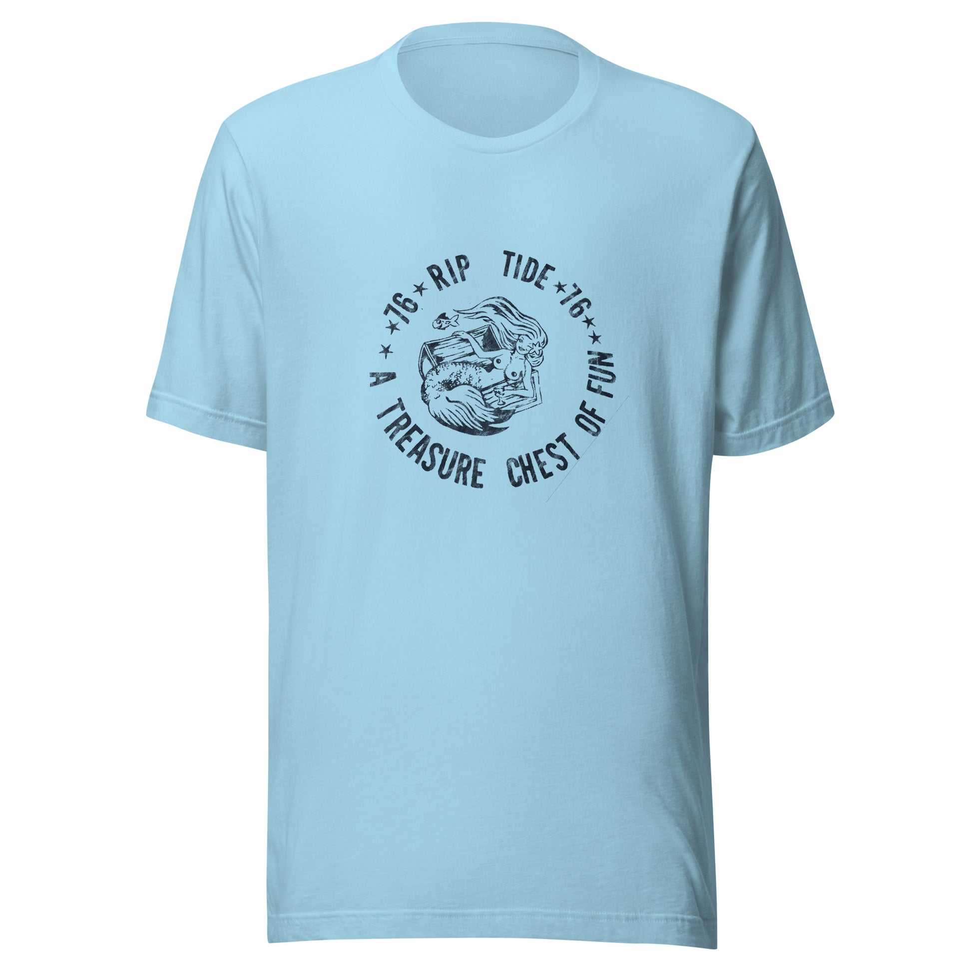 Frank's Rip-Tide Bar - POINT PLEASANT BEACH - Unisex t-shirt Ocean Blue