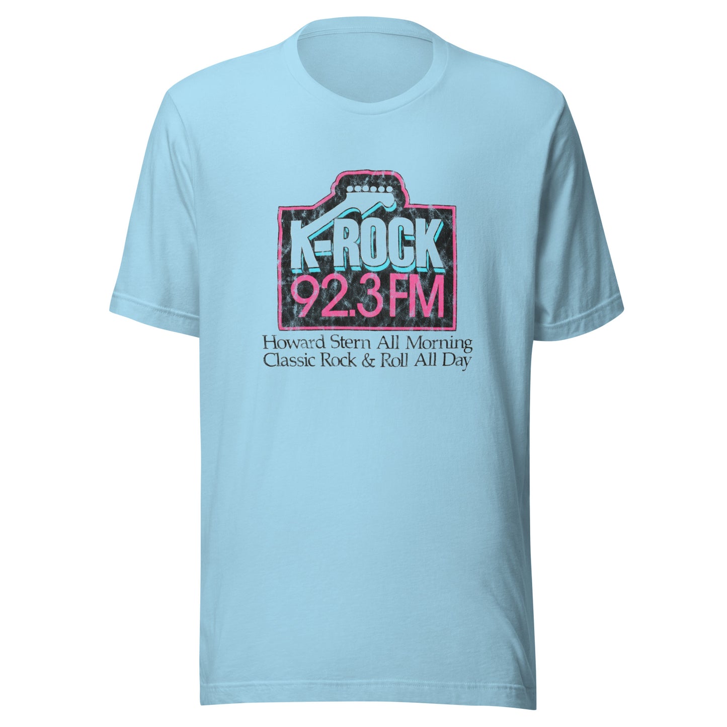 Howard All Morning - HOWARD STERN / KROCK - Unisex t-shirt Ocean Blue