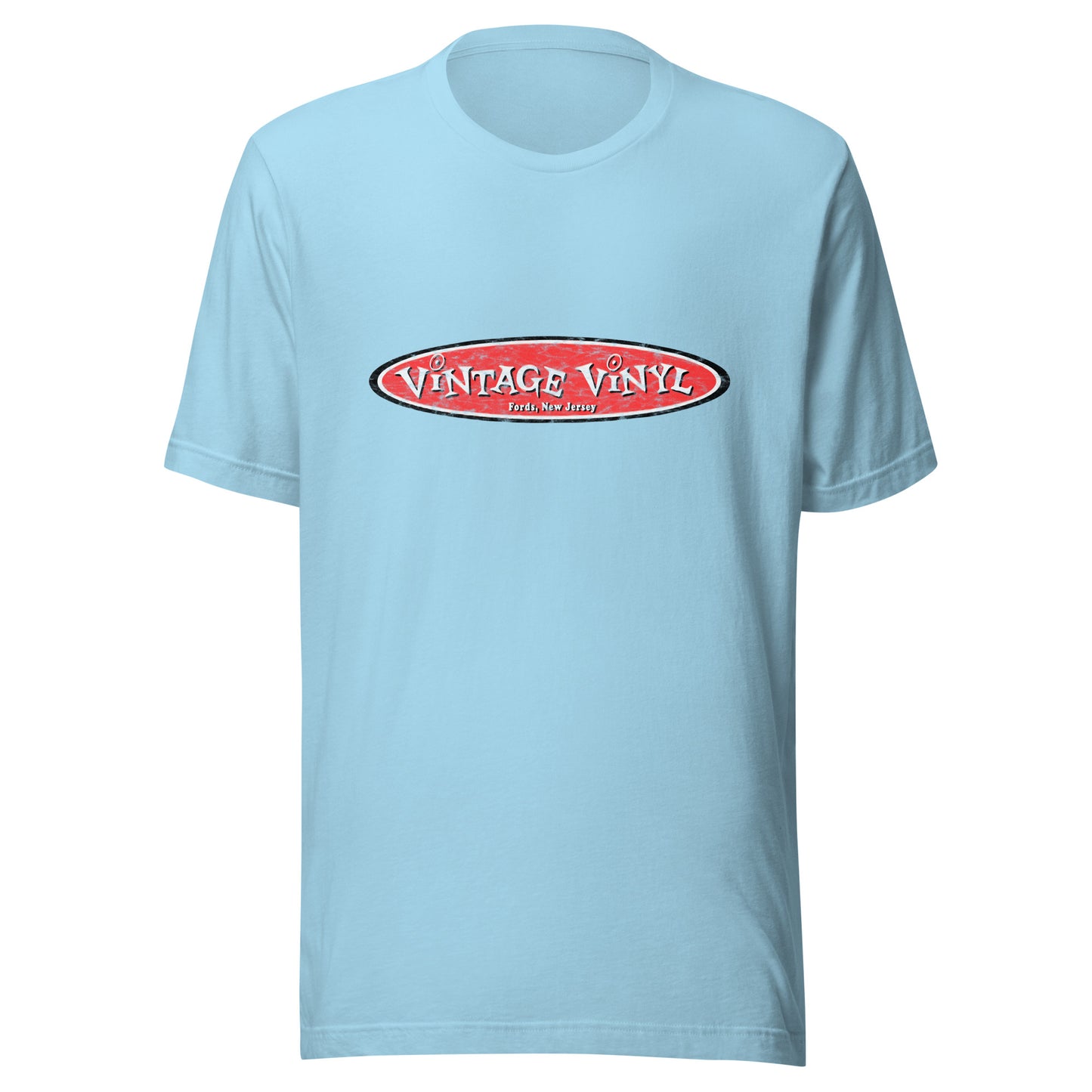 Vintage Vinyl - FORDS - Unisex t-shirt Ocean Blue