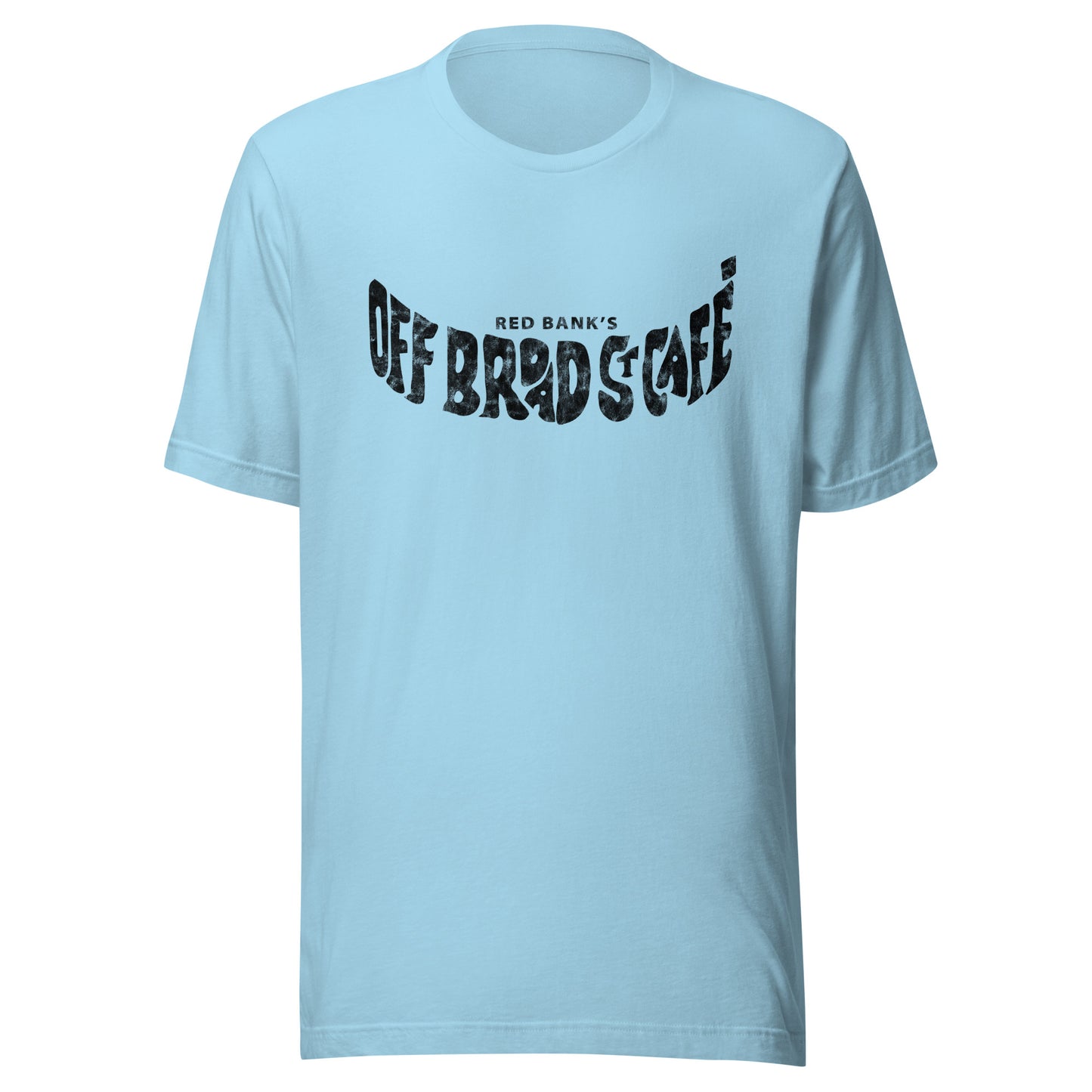 Off Broad St. Cafe - RED BANK - Unisex t-shirt Ocean Blue