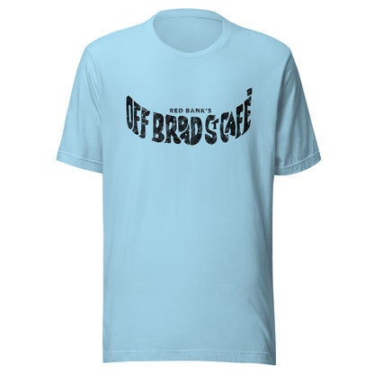Off Broad St. Cafe - RED BANK - Unisex t-shirt Ocean Blue