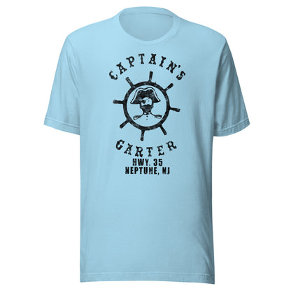 Captain's Garter - NEPTUNE - Unisex t-shirt Ocean Blue