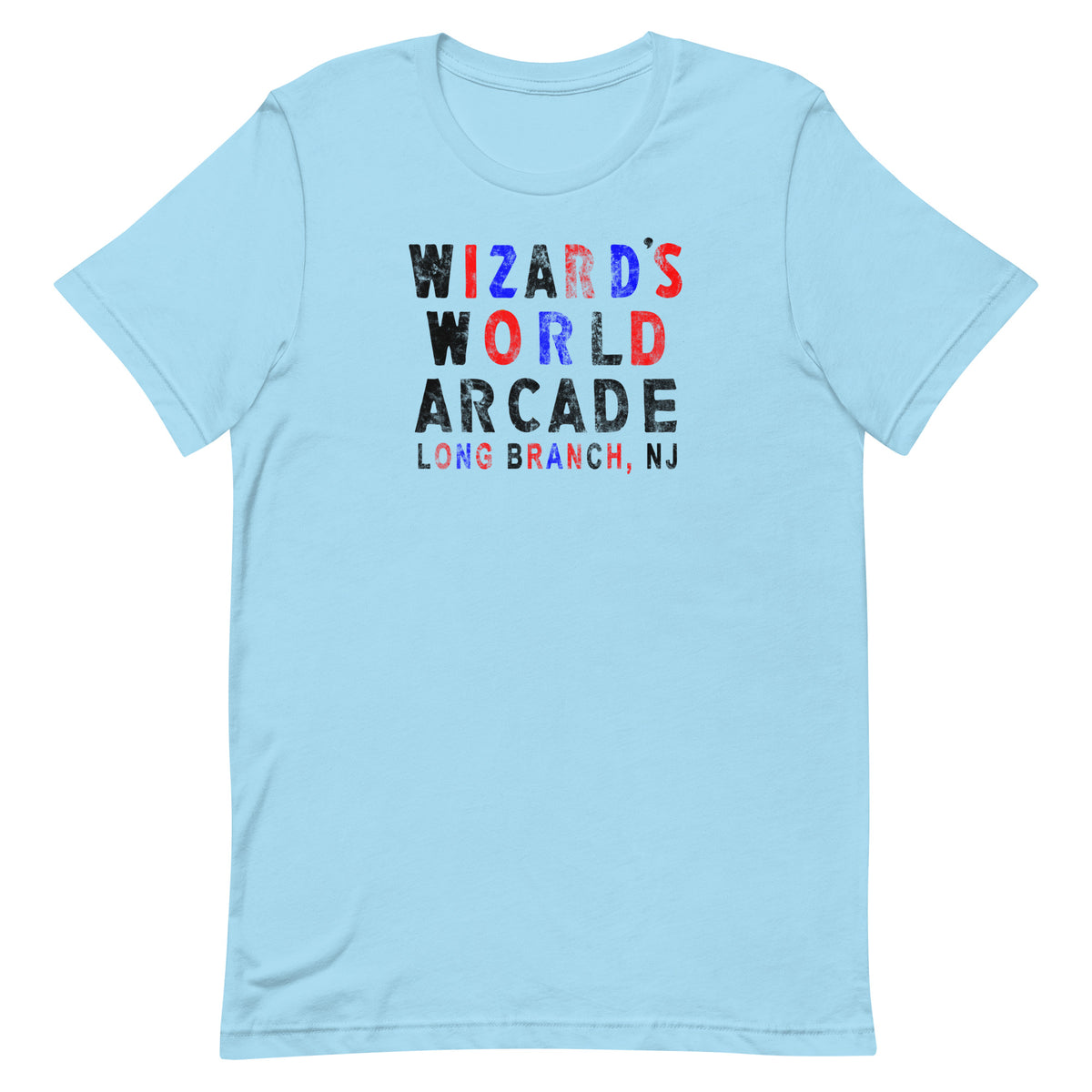 Wizard's World Arcade - LONG BRANCH - Unisex t-shirt