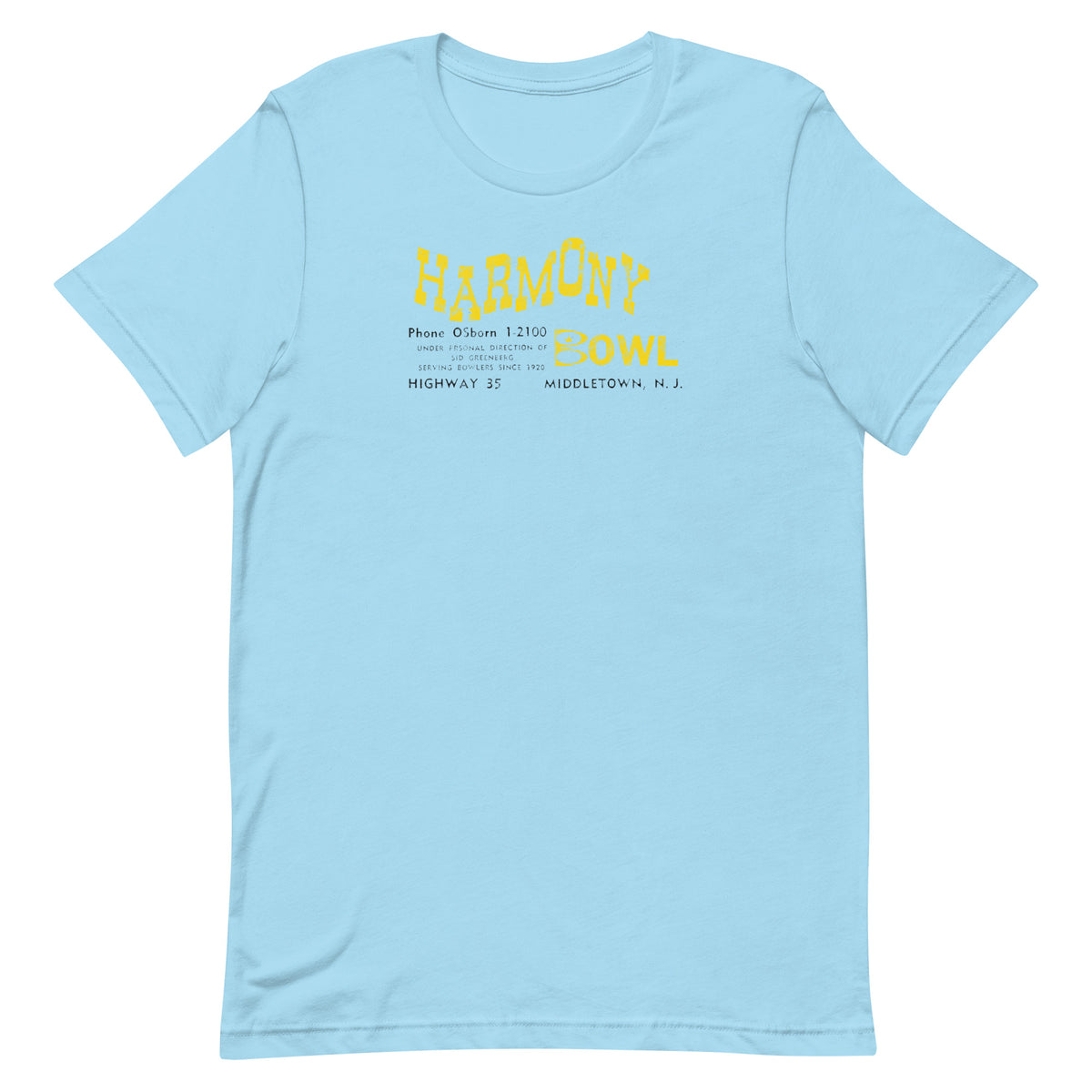 Harmony Bowl - MIDDLETOWN - Unisex t-shirt