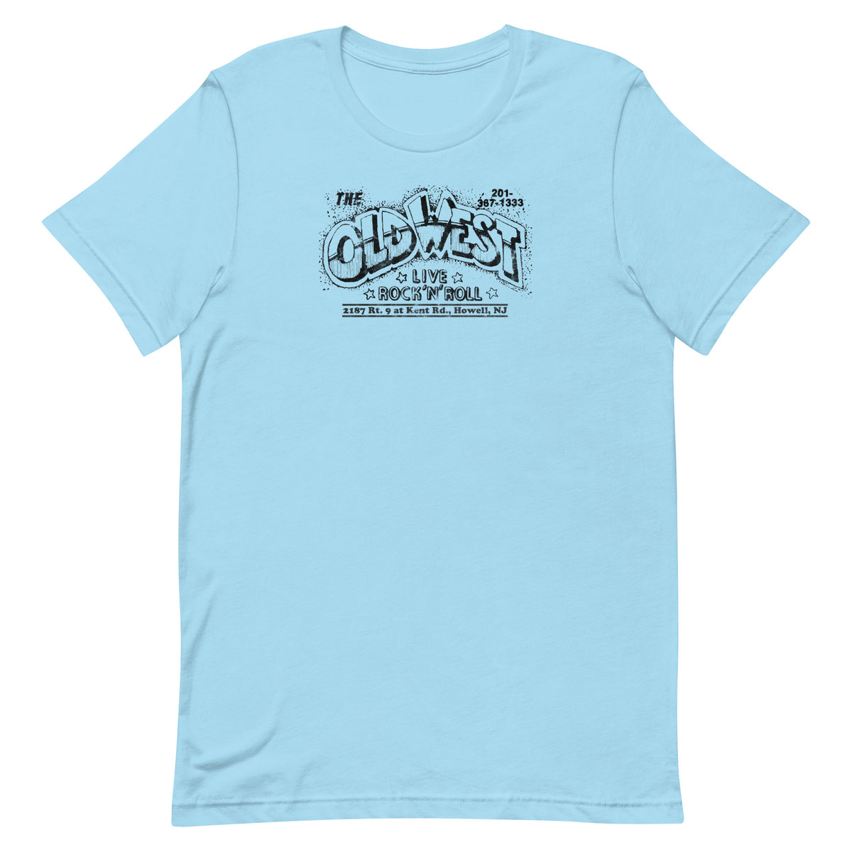 The Old West - HOWELL - Unisex t-shirt Ocean Blue