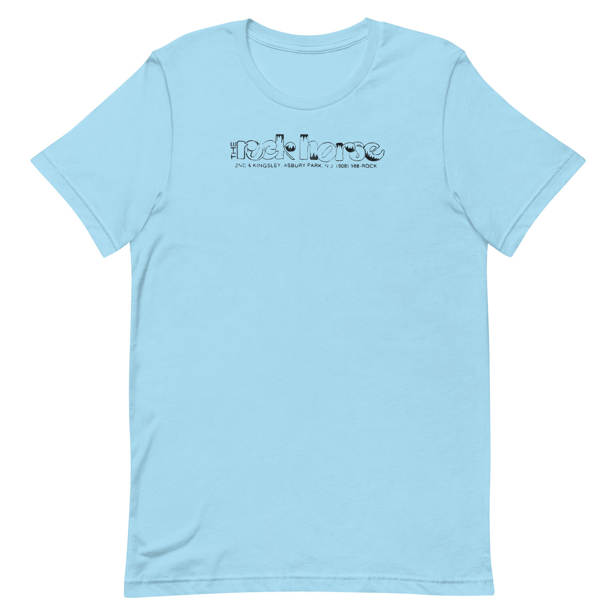 The Rock Horse - ASBURY PARK - Unisex t-shirt Ocean Blue