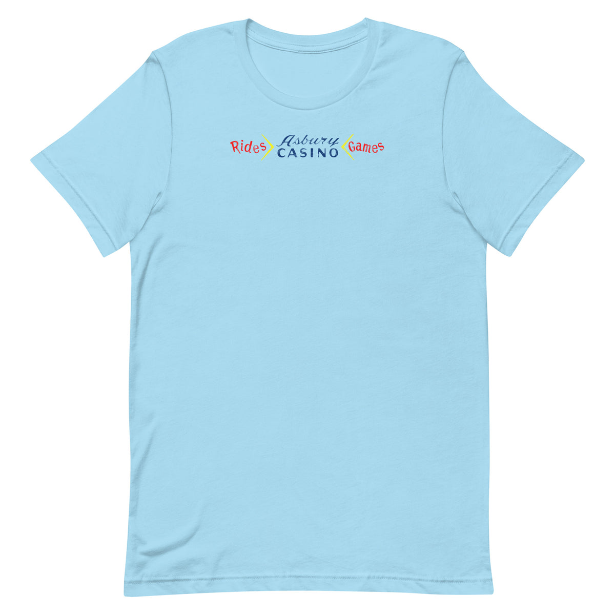 Asbury Casino - ASBURY PARK - Unisex t-shirt Ocean Blue