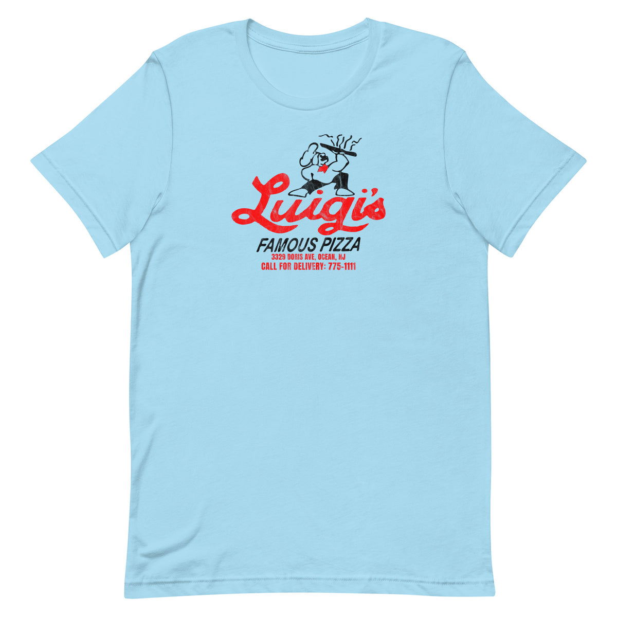 Luigi's Pizza - OCEAN - Unisex t-shirt