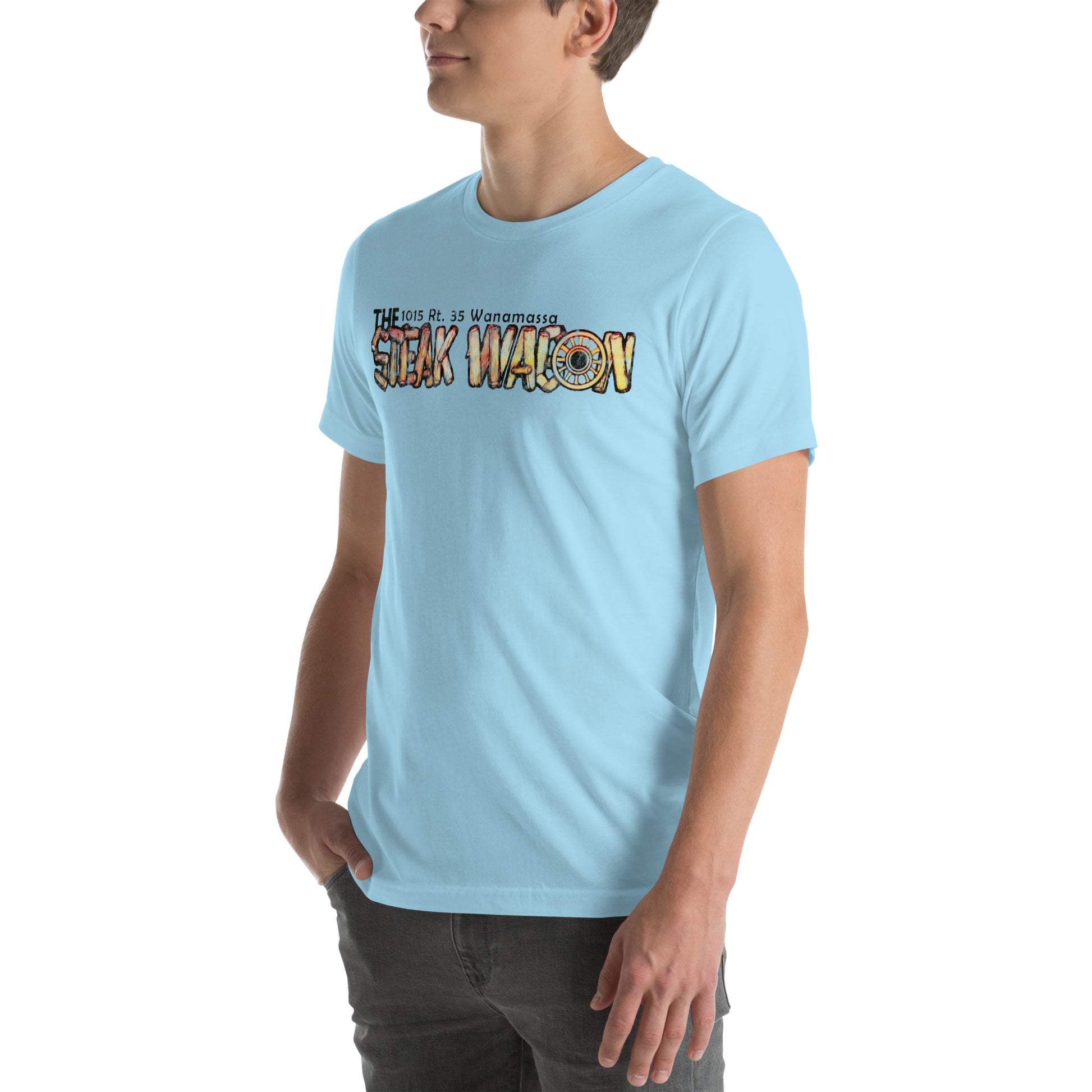 The Steak Wagon - WANAMASSA - Unisex t-shirt