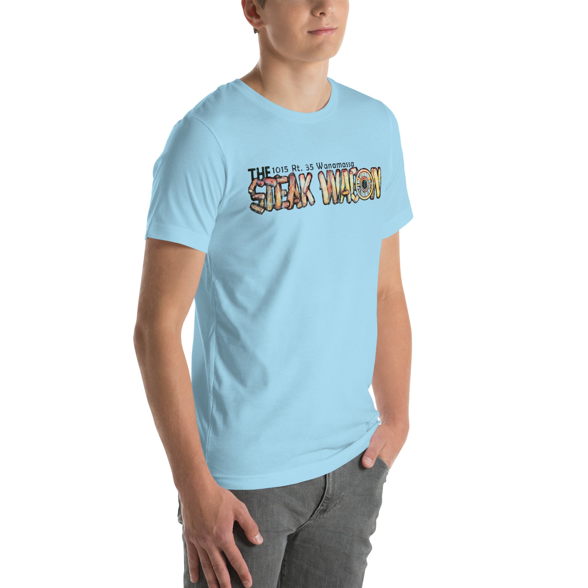 The Steak Wagon - WANAMASSA - Unisex t-shirt