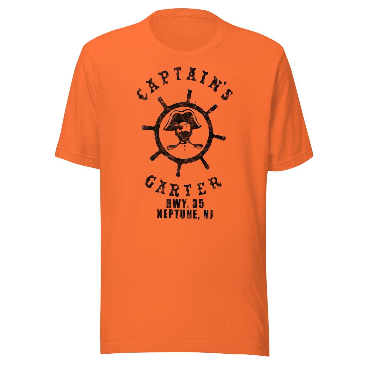 Captain's Garter - NEPTUNE - Unisex t-shirt Orange