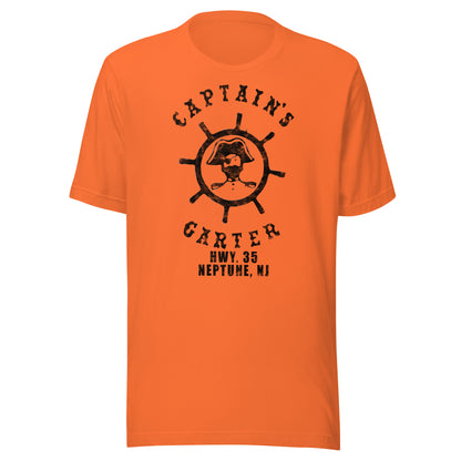 Captain's Garter - NEPTUNE - Unisex t-shirt Orange