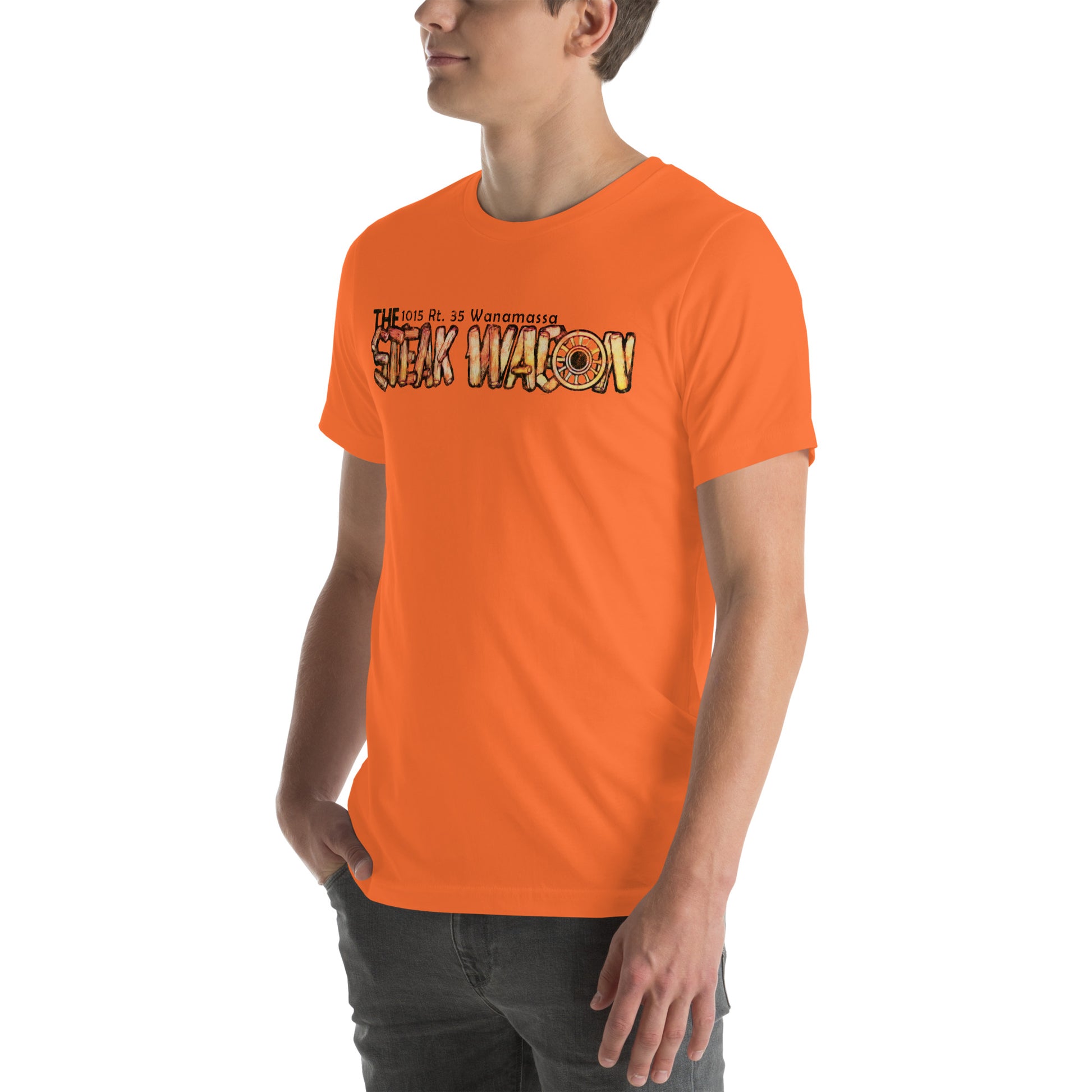 The Steak Wagon - WANAMASSA - Unisex t-shirt
