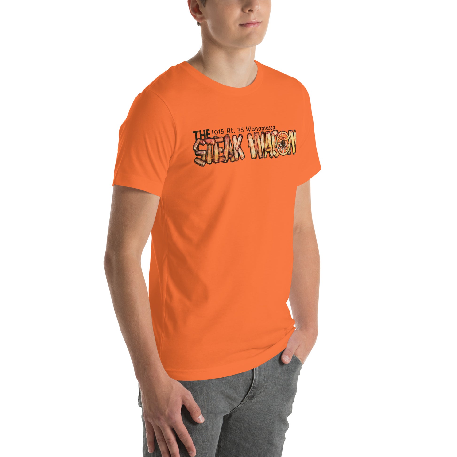 The Steak Wagon - WANAMASSA - Unisex t-shirt