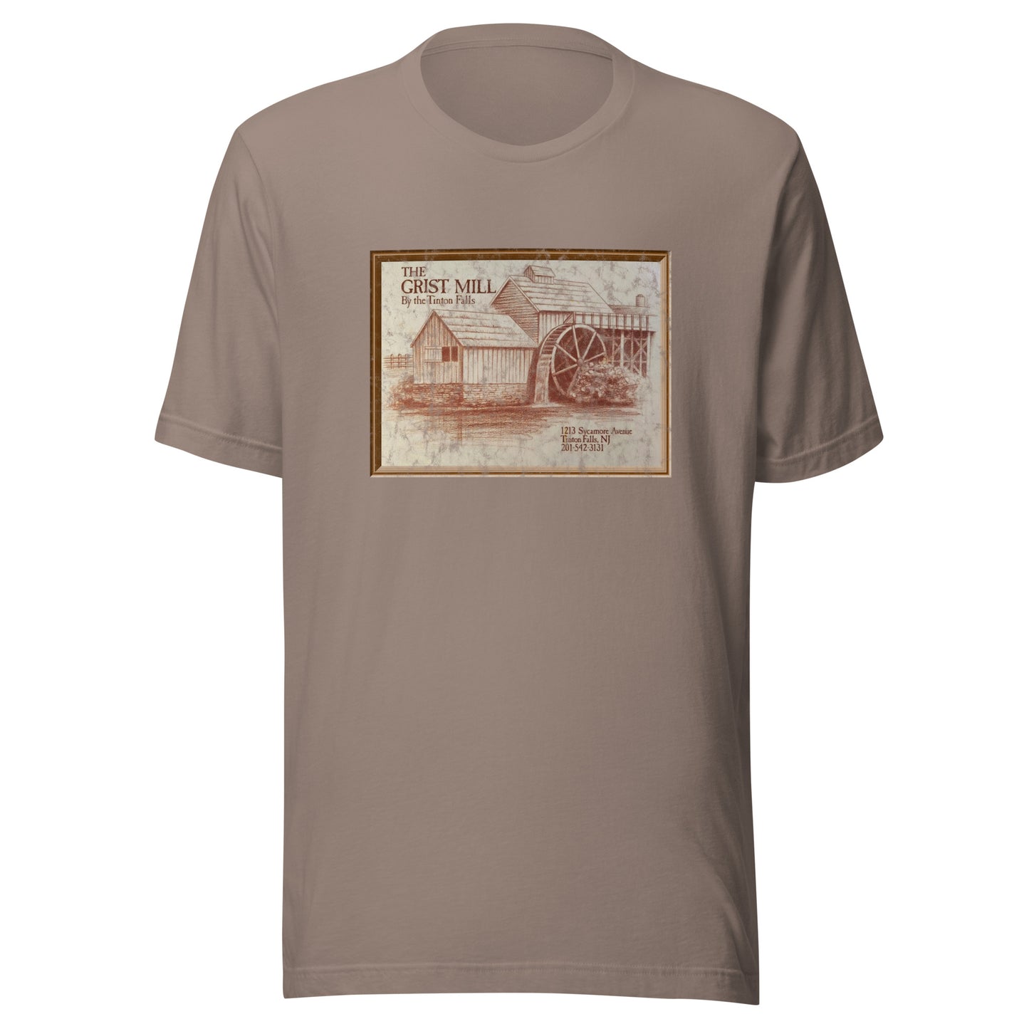 The Grist Mill - TINTON FALLS - Unisex t-shirt Pebble