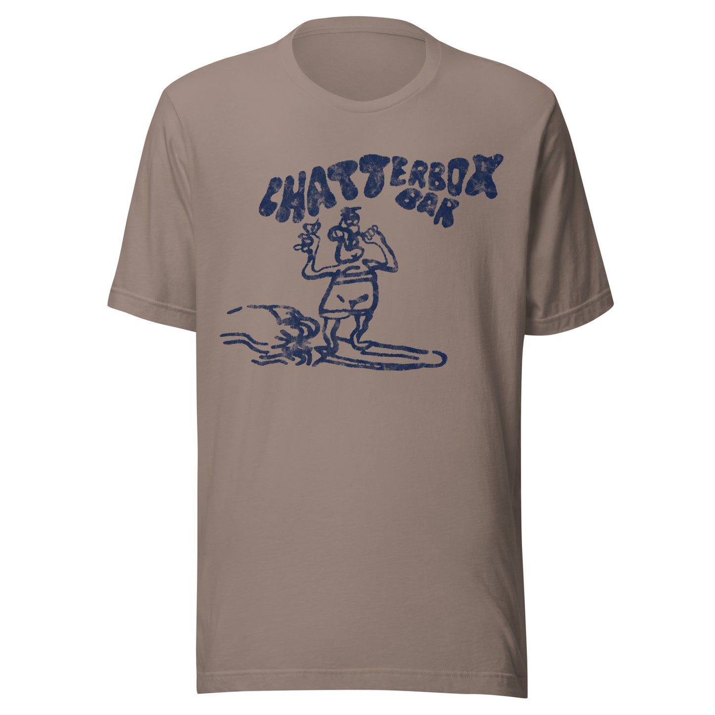 The Original Chatterbox Bar - SEASIDE HEIGHTS - Unisex t-shirt Pebble