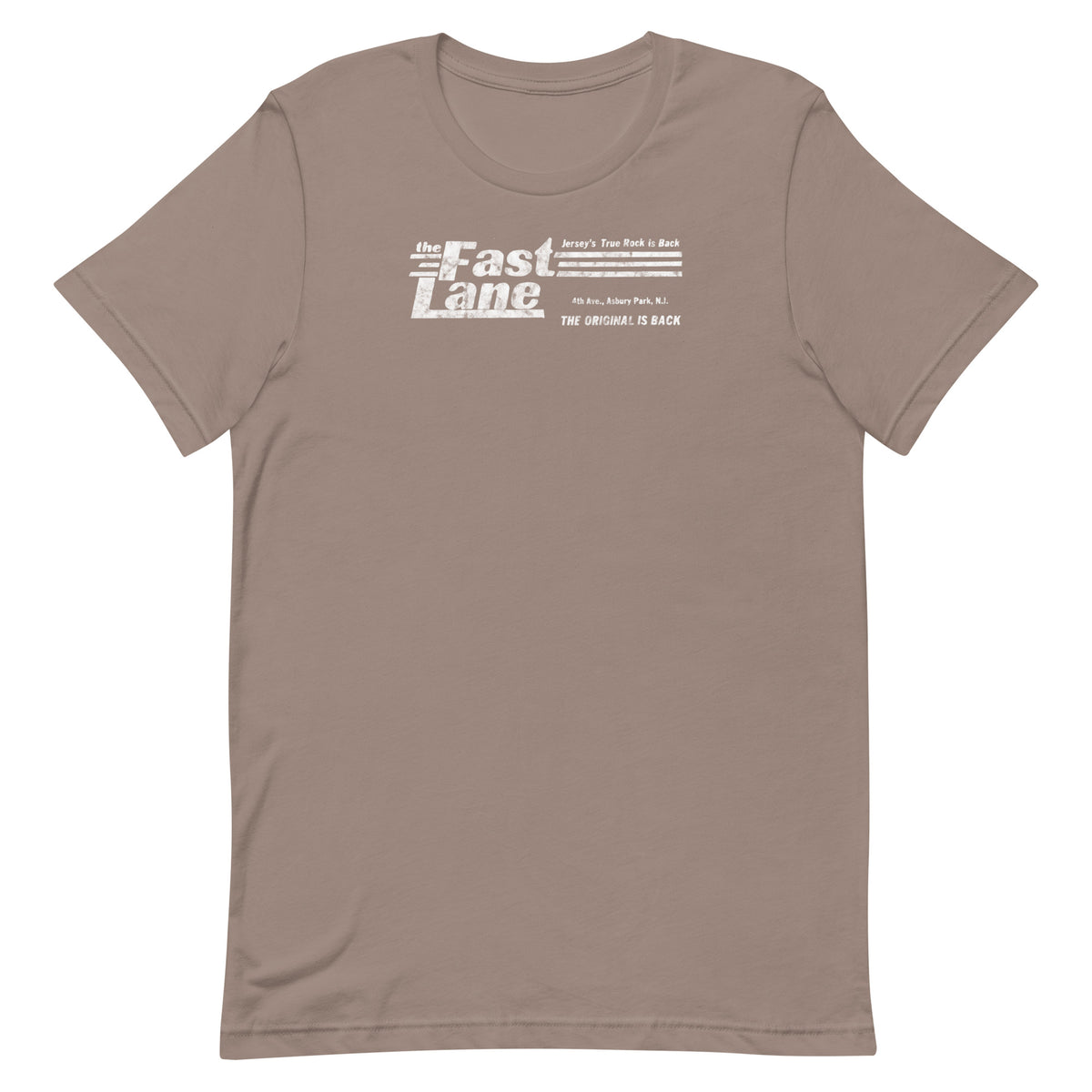 The Fast Lane (White Logo) - ASBURY PARK - Unisex t-shirt